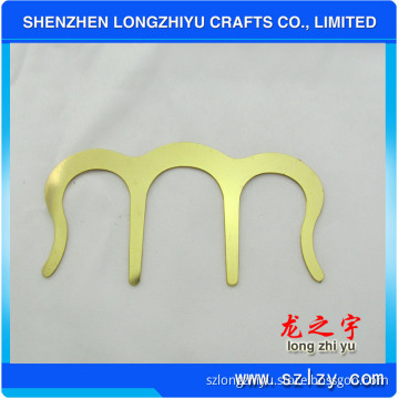 Hot Sale Metal Crown Cross Gold Pet Bookmark (LZY-00020132159)